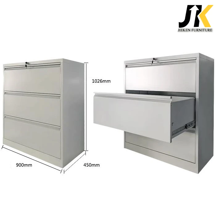 Lateral 3 drawer filing cabinet